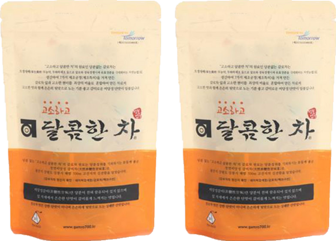 감로700 유기농 고소하고 달콤한차, 1g, 20개입, 2개