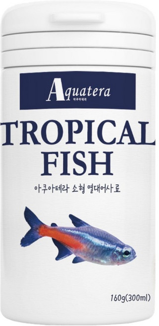 아쿠아테라 소형 열대어사료, 300ml, 160g, 1개