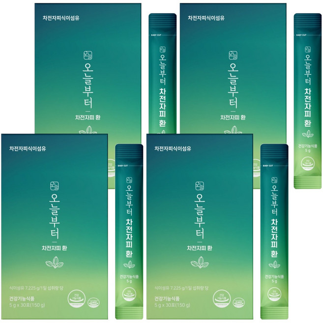 오늘부터 차전자피 환, 150g, 4개