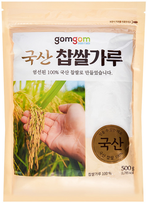 곰곰 국산 찹쌀가루, 500g, 1개