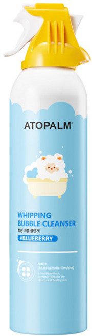 아토팜 키즈 휘핑 버블 클렌저 블루베리, 1개, 200ml