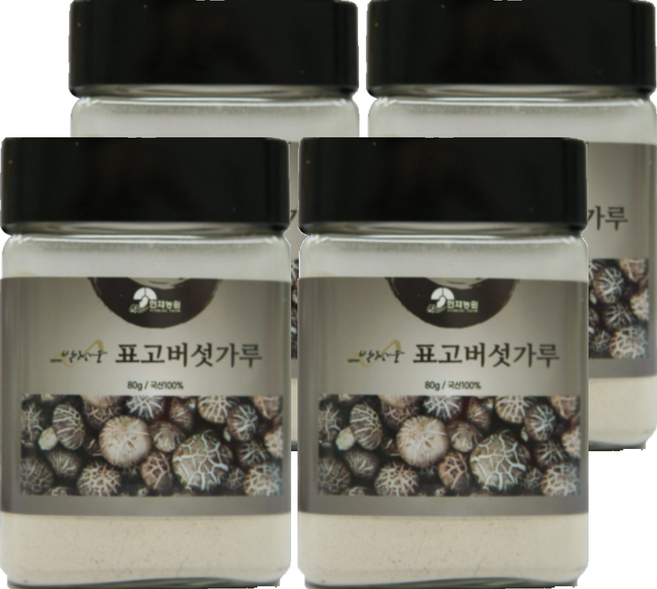 현재농원 박찬웅 표고버섯가루, 80g, 4개