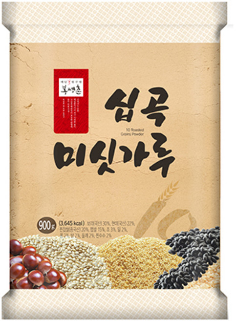 봉평촌 10곡 미숫가루, 900g, 1개