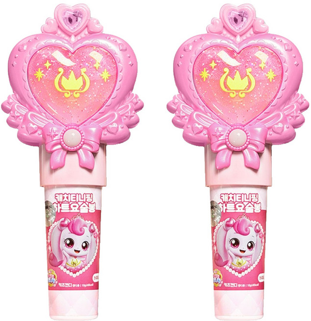 리더스인팜 캐치티니핑 하트요술봉 키즈비타민 랜덤발송, 10정, 2개