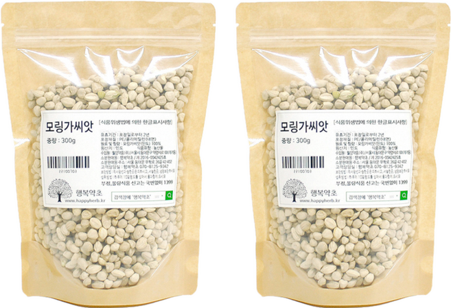 행복약초 인도산 모링가씨앗, 300g, 2개
