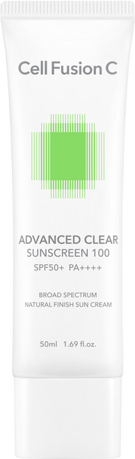 셀퓨전씨 어드밴스드 클리어 썬스크린 100 SPF 50+ PA++++, 50ml, 1개