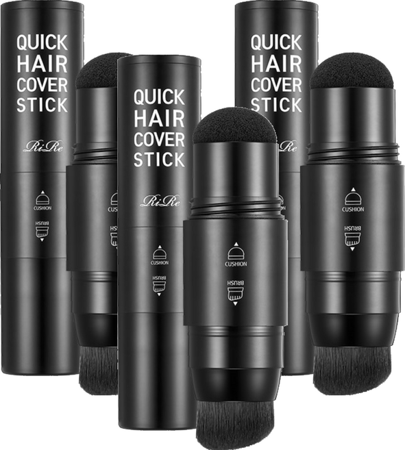 리르 퀵 헤어 커버 스틱 3g, 내추럴브라운, 3개