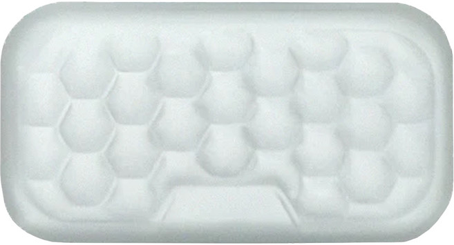 滑鼠墊護腕 15cm88g, 灰色, 1個