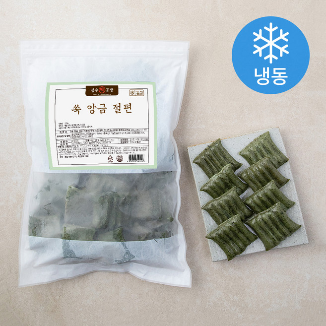 성수떡공방 쑥 앙금 절편 (냉동), 1.5kg, 1개입, 1개