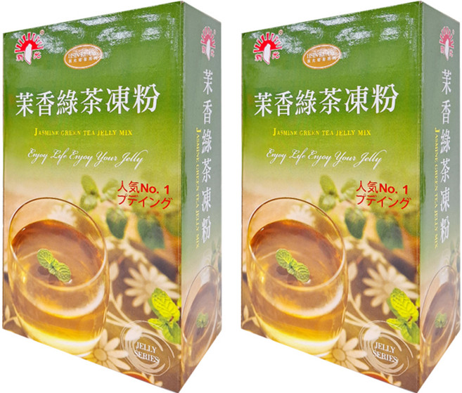 新光洋菜 茉香綠茶果凍粉, 1kg, 1入, 2盒