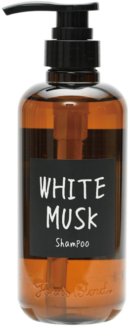 John's Blend 香氛洗髮精 白麝香, 460g, 1瓶
