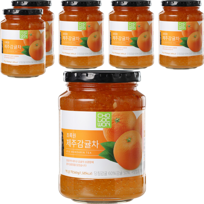 초록원 제주감귤차, 560g, 1개입, 6개
