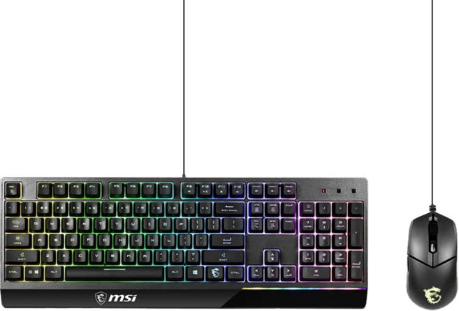 msi 微星 鍵盤滑鼠組, VIGOR GK30 COMBO TC, Black