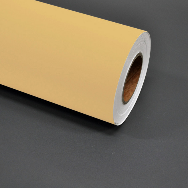 데코리아 현대인테리어필름 에어프리 생활방수 접착식 단색 시트지 SL612, 머스타드 옐로우