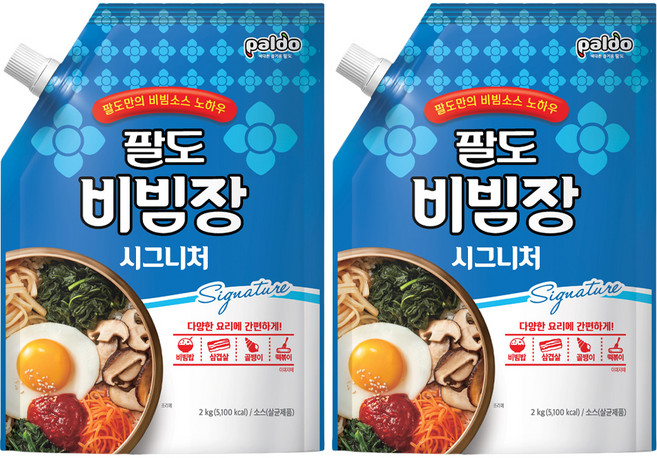 팔도 비빔장 시그니처, 2kg, 2개