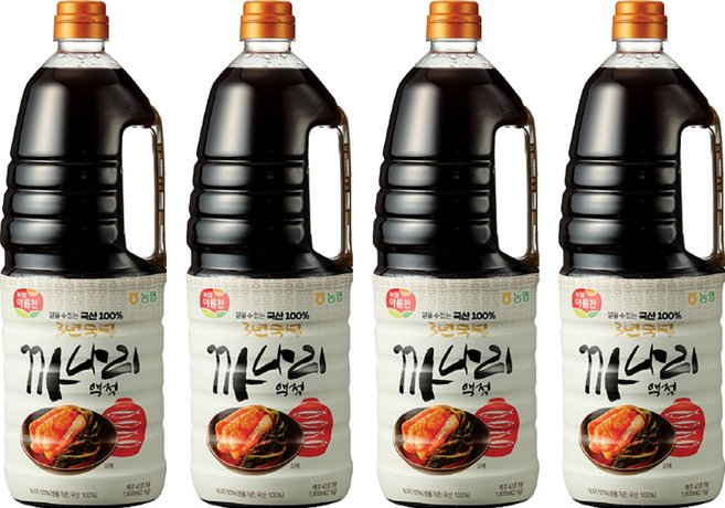 아름찬 국산 까나리액젓, 2.1kg, 4개