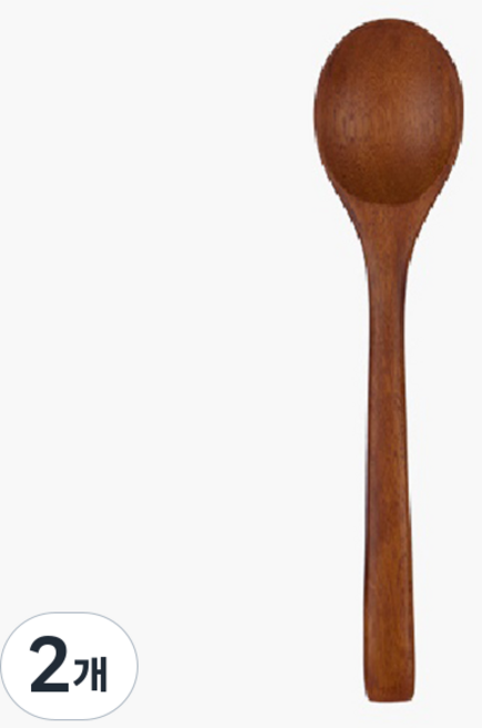 니코트 우드 파스타 스푼, 2개