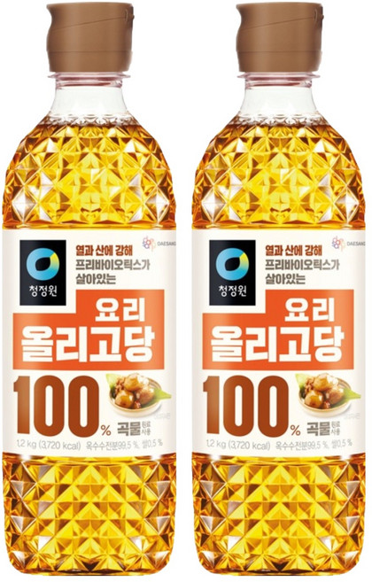 청정원 요리올리고당, 1.2kg, 2개
