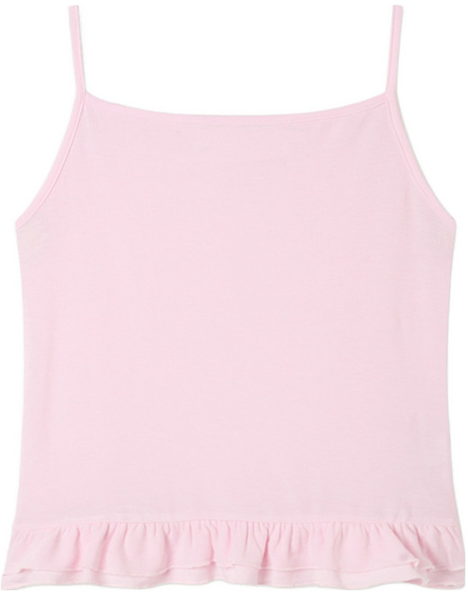 미쏘 여성용 셋업 프릴 나시 티셔츠