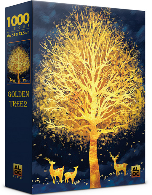 Allok 金樹 2 拼圖 AL3023, 1000件, 混合顏色