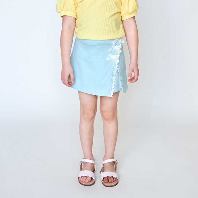 WALTONKIDS 女童透氣可愛裹身裙褲