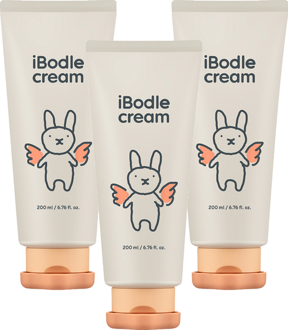 아이보들 크림, 200ml, 3개