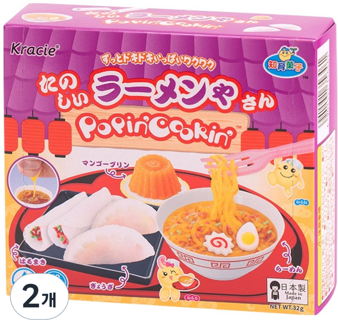 팝핀쿠킨 라멘야상, 32g, 2개