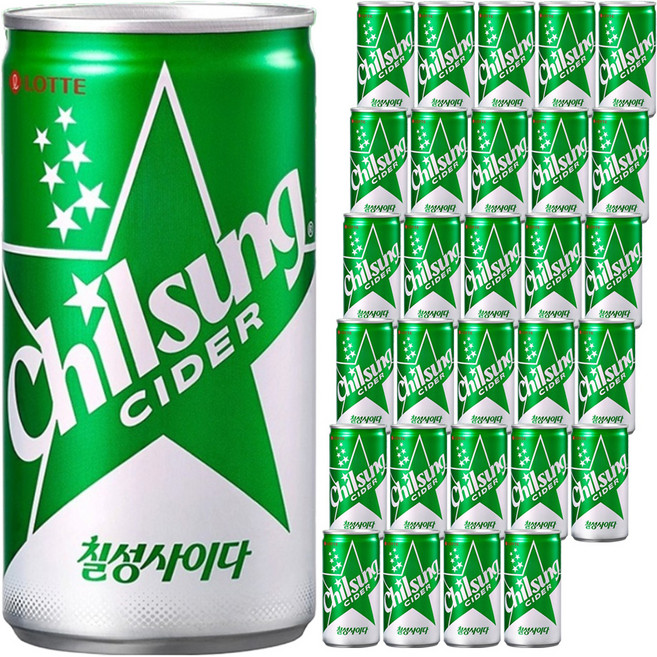 칠성사이다, 190ml, 90개