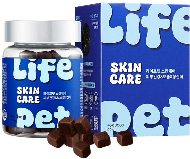 라이프펫 강아지 영양제, 90g, 피부/피모, 1개