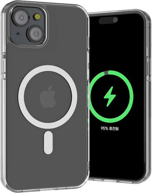 YOGER MagSafe 磁吸防變色透明手機殼