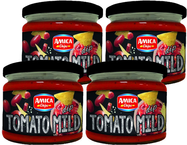 AMICA Chips 番茄莎莎醬, 230g, 4個