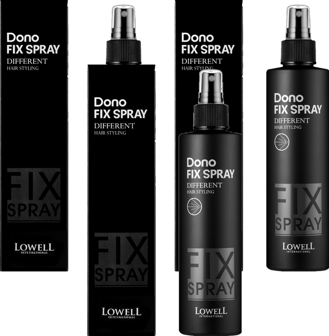 로웰 도노 픽스 헤어스프레이, 250ml, 3개