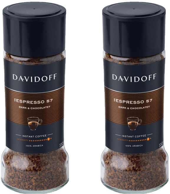 다비도프 카페 에스프레소 57 원두커피믹스, 100g, 1개입, 2개