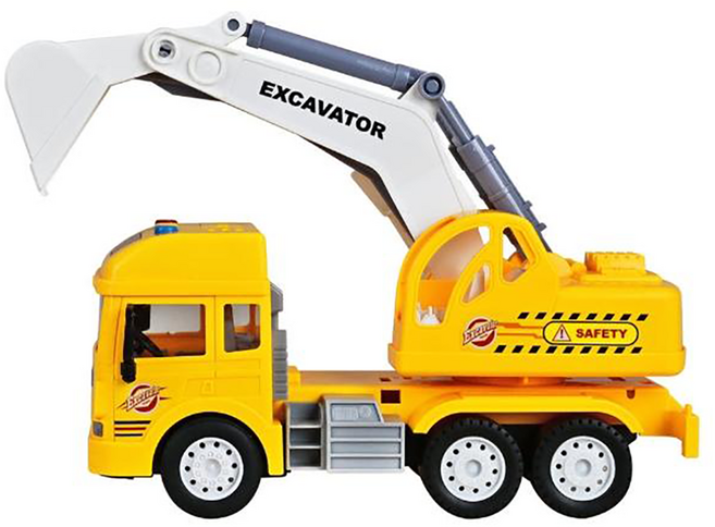 風車圖書 城市聲光慣性挖土機 FOOD超人, 1個