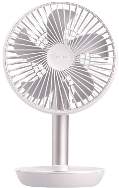 루메나 무선 탁상용선풍기, FAN STAND3 Z, 마일드 핑크