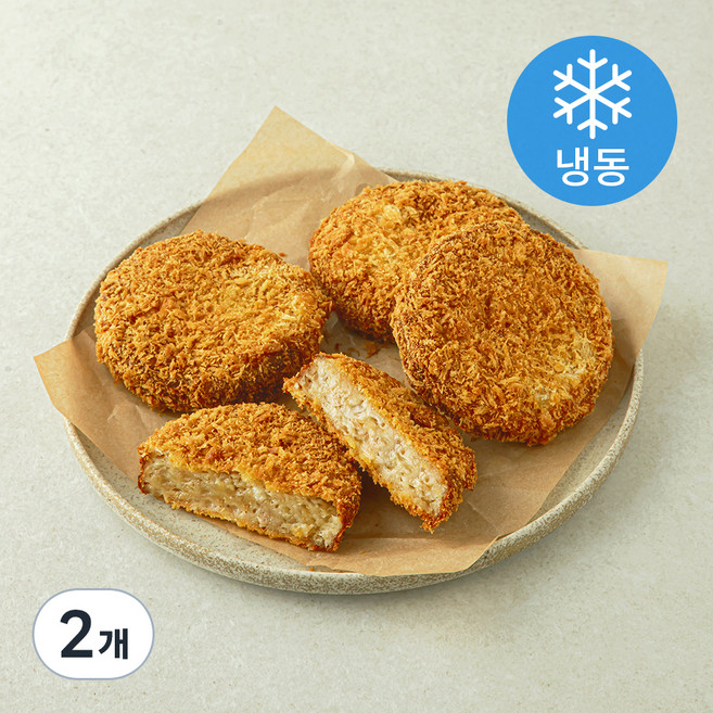 하늘푸드 바삭촉촉 멘치까스 10개입 (냉동), 1.1kg, 2개