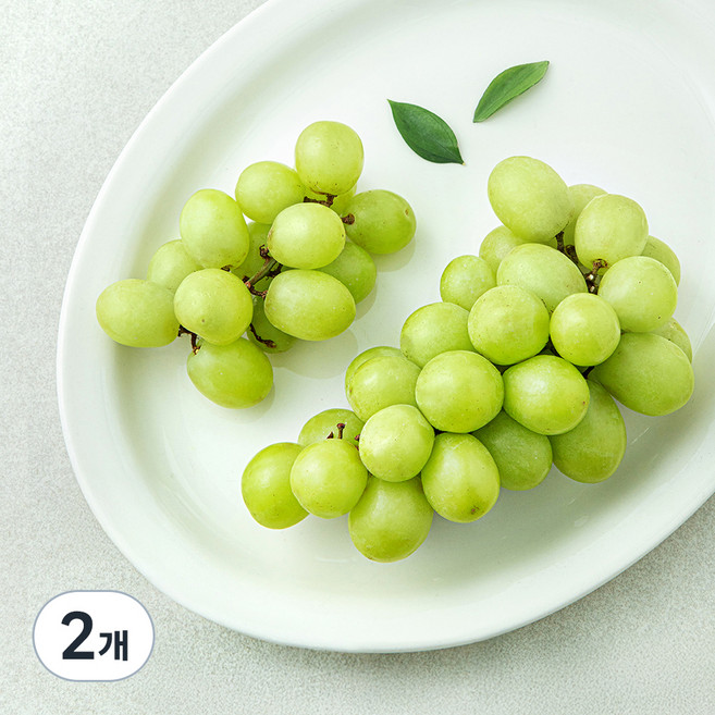 만나다 페루산 씨없는 청포도, 2개, 600g