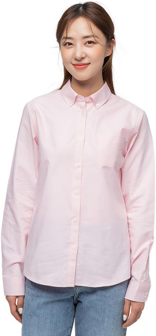 CARET 女款牛津襯衫 32支2合紗 長袖