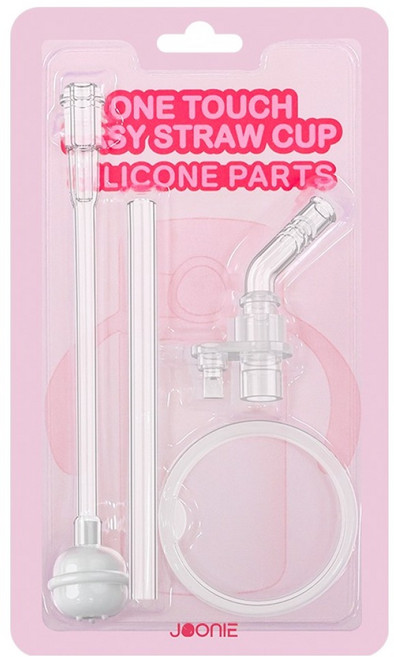 주니 벨리곰 리필용 빨대컵 부속용품 세트, 1세트, 입구빨대 + 실리콘링 + 빨대 2종