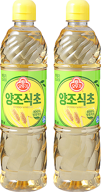 오뚜기 양조 식초, 900ml, 2개