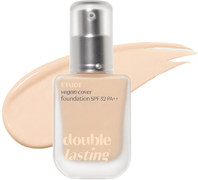 에뛰드 더블 래스팅 비건 커버 파운데이션 30g, 1개, 19N1라이트베이지