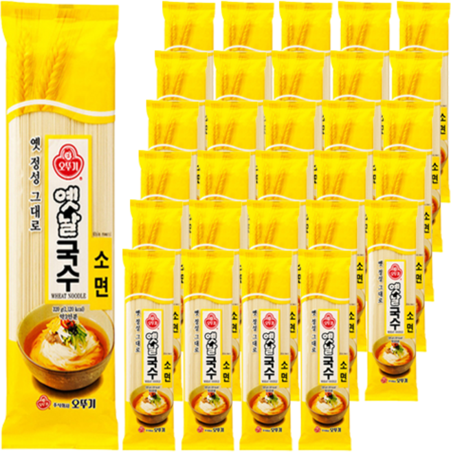 오뚜기옛날 국수 소면, 320g, 30개