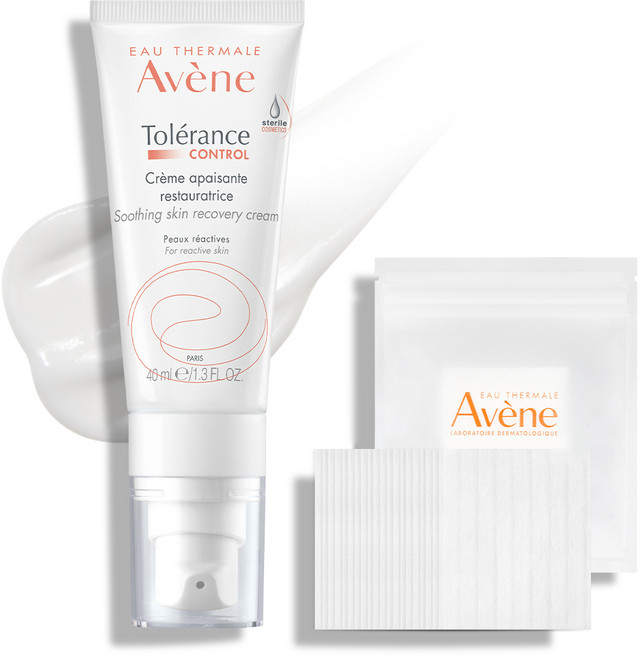 아벤느 똘레랑스 컨트롤 크림 + 화장솜 20매, 40ml, 1개