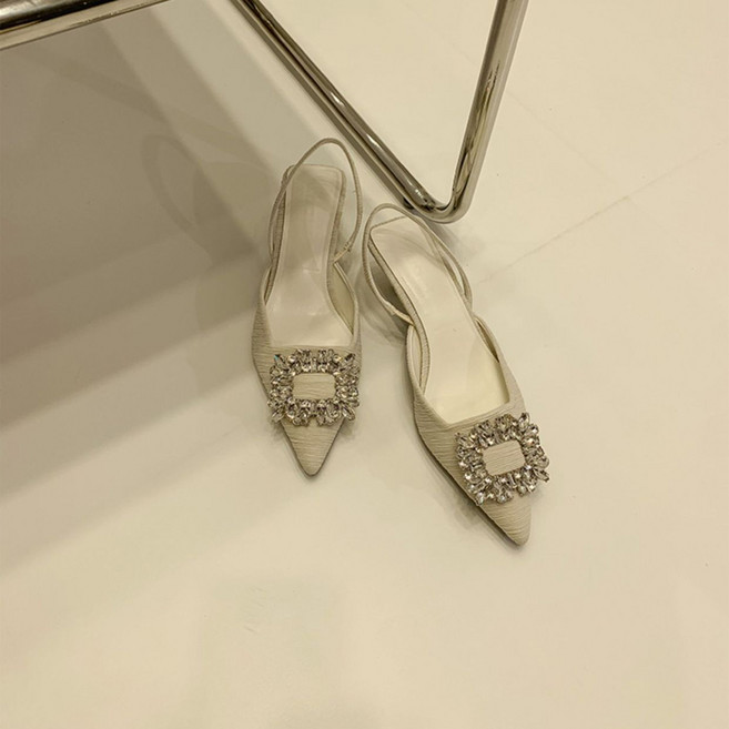 엘쏘 쥬얼리 스퀘어 메리제인 미들힐 4.5cm