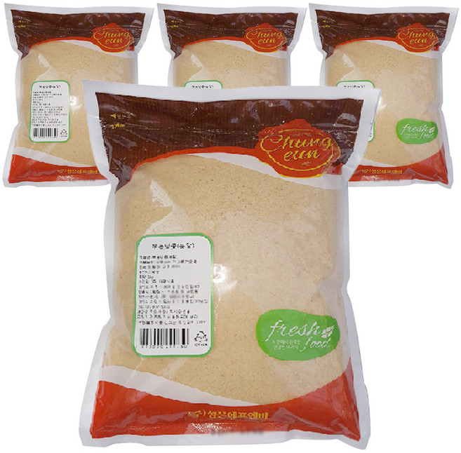 청은에프엔비 볶음땅콩 분말, 1kg, 4개