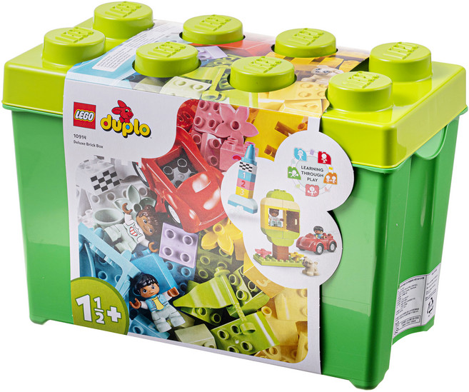 레고 10914 듀플로 디럭스 브릭 박스, 1개, 혼합색상