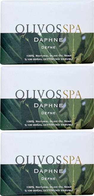 OLIVOS 奧莉芙的橄欖手工皂 調理月桂葉 特級橄欖油皂/手工皂/精油皂, 175g, 3個