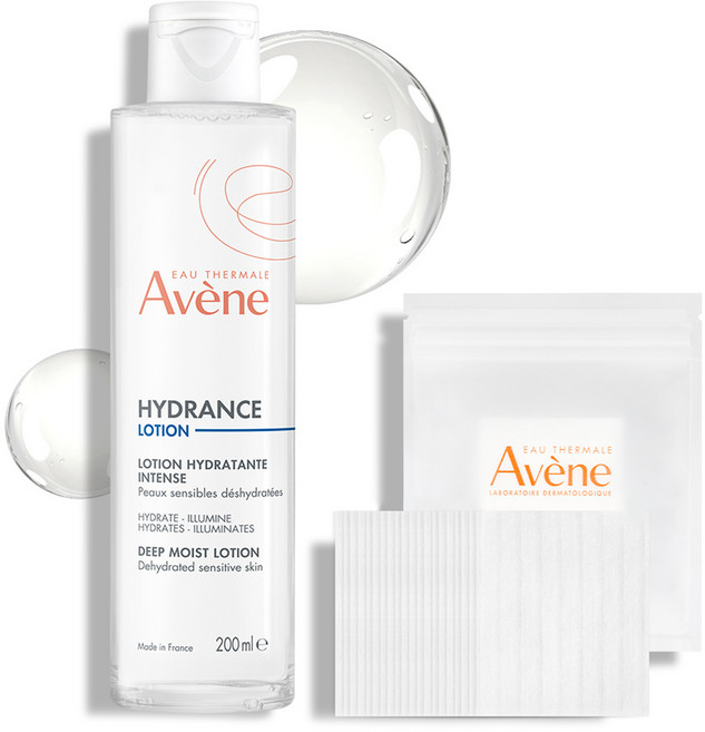 아벤느 이드랑스 딥 모이스트 로션 + 화장솜 20매, 200ml, 1개