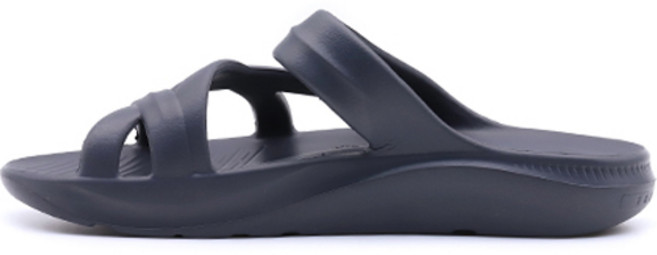 FREEWORLD 女款拖鞋式涼鞋 FW102K, 炭灰色(FW102K-CHC), 230