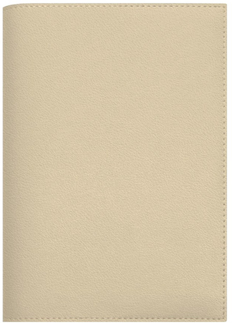 소이믹스 에어리 라이트 가죽 베이직 북커버 M, 웜베이지, 1개